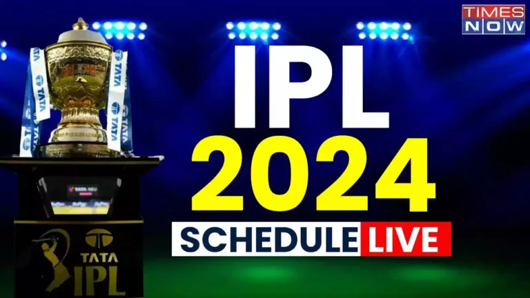 IPL 2024 Schedule